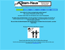 Tablet Screenshot of bausatzhaus.selbstbau-system.de